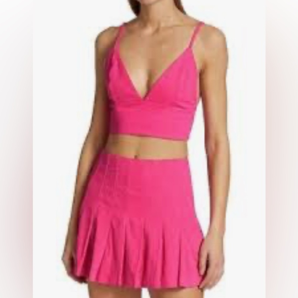 Alice + Olivia CARLI DENIM BRA TOP